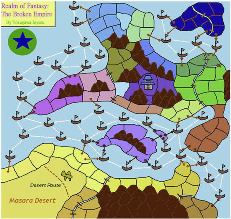 the map